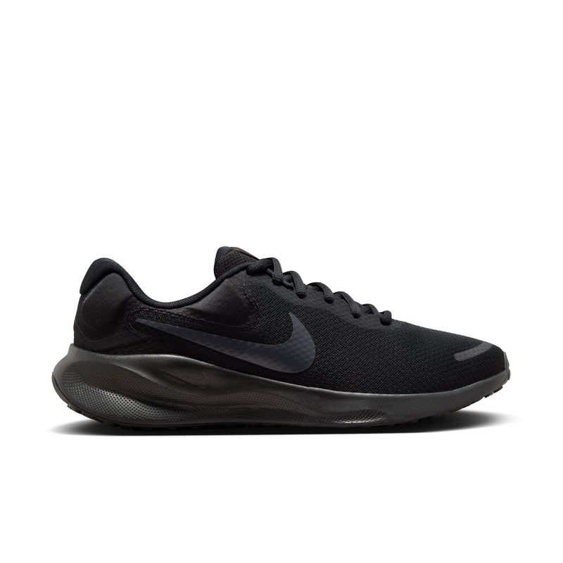 Tenis-nike-para-hombre-Nike-Revolution-7-para-correr-color-negro.-Lateral-Externa-Derecha
