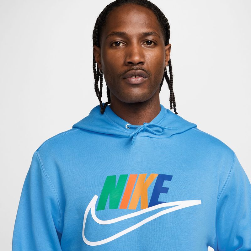 Hoodie-nike-para-hombre-M-Nk-Club-Bb-Hdy-Futura-Block-para-moda-color-azul.-Detalle-5-