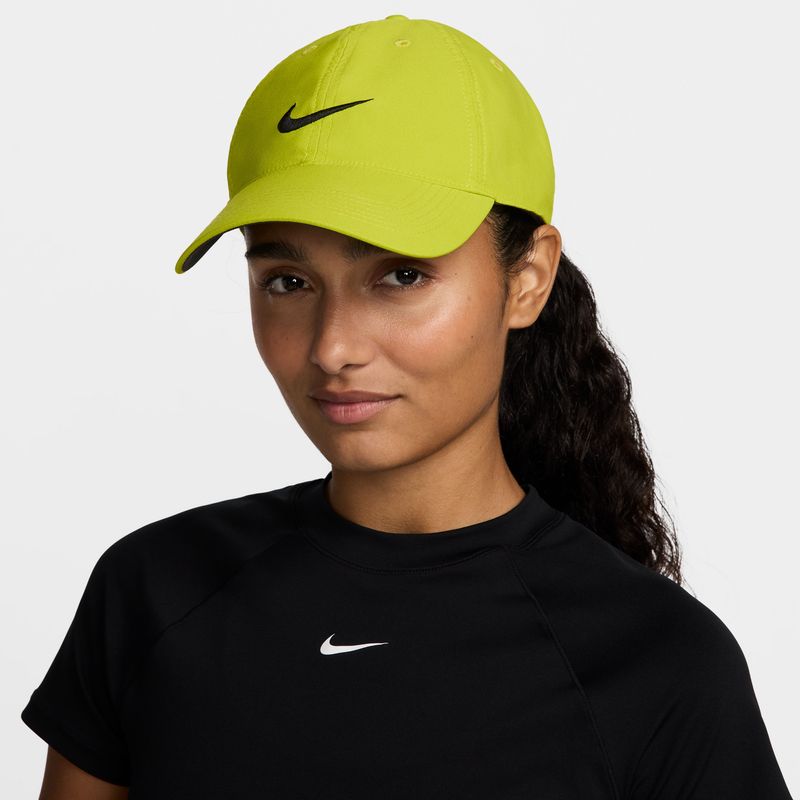Gorra-nike-para-hombre-U-Nk-Df-Club-Cap-Us-Cb-P-para-entrenamiento-color-verde.-Reverso