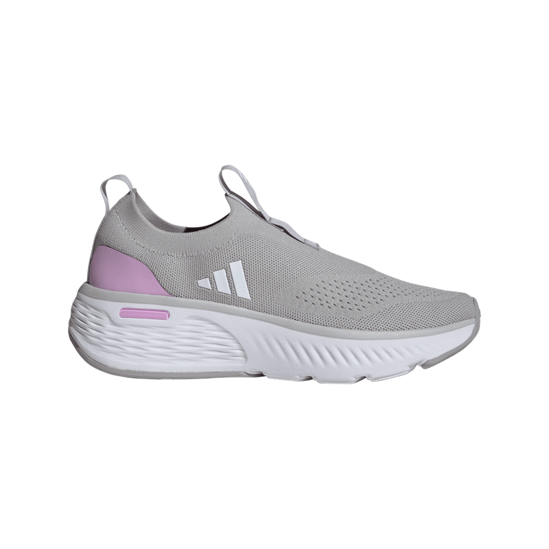 Tenis-adidas-para-mujer-Cloudfoam-Go-Sock-para-correr-color-gris.-Lateral-Externa-Derecha