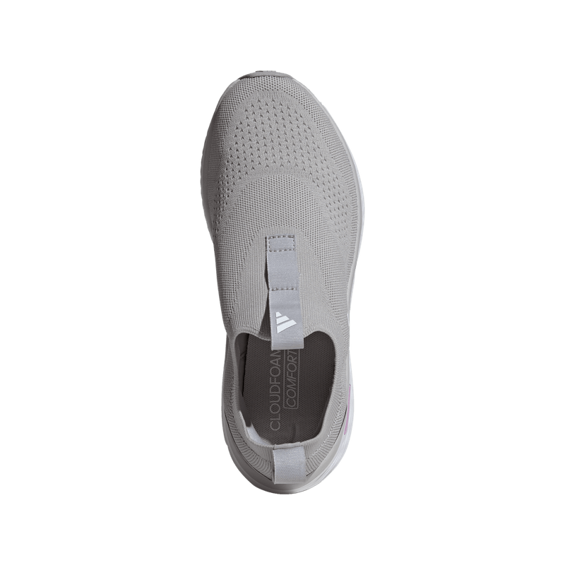 Tenis-adidas-para-mujer-Cloudfoam-Go-Sock-para-correr-color-gris.-Capellada
