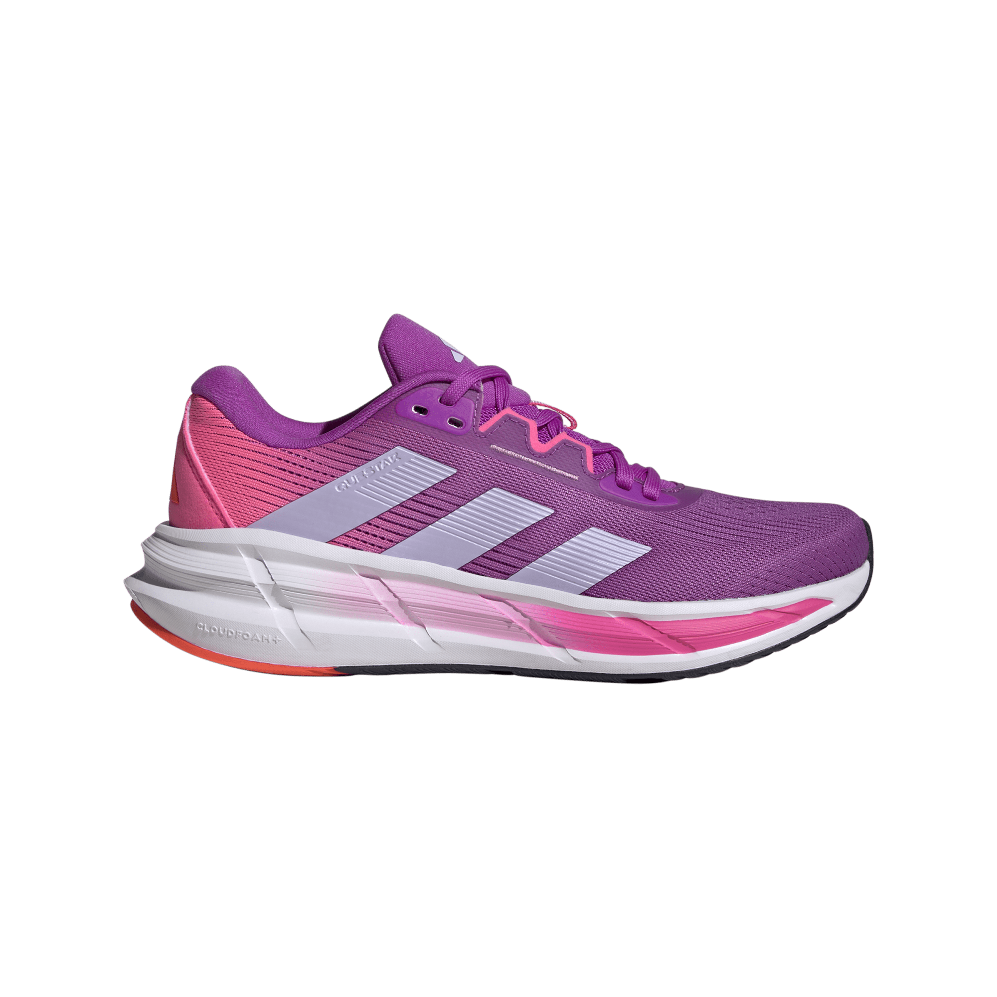 Adidas Questar 3 W Tenis morado de mujer para correr Referencia ID8743 prochampions