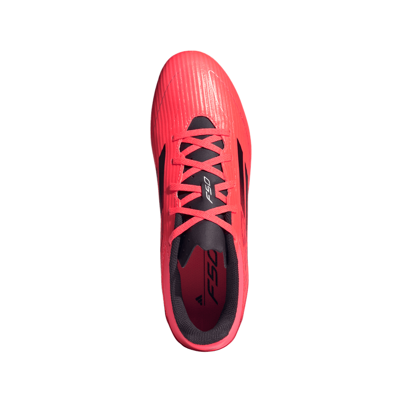 Guayos-adidas-para-hombre-F50-Club-Fxg-para-futbol-color-rosado.-Capellada