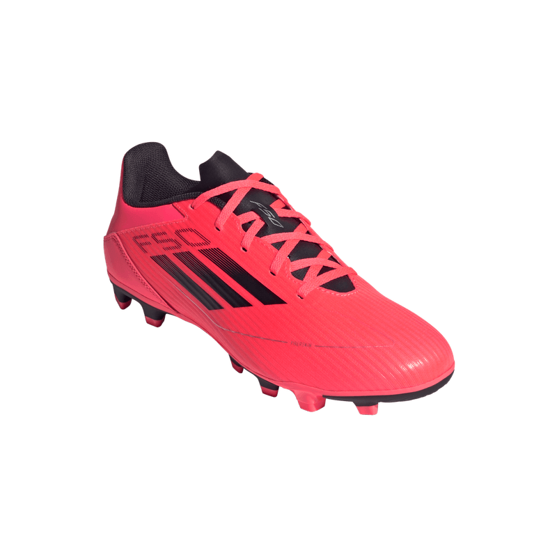 Guayos-adidas-para-hombre-F50-Club-Fxg-para-futbol-color-rosado.-Par-Alineados