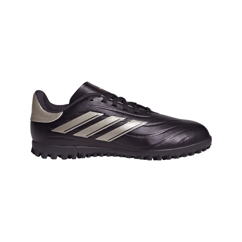 Guayos-adidas-para-niño-Copa-Pure-2-Club-Tf-J-para-futbol-color-morado.-Lateral-Externa-Derecha