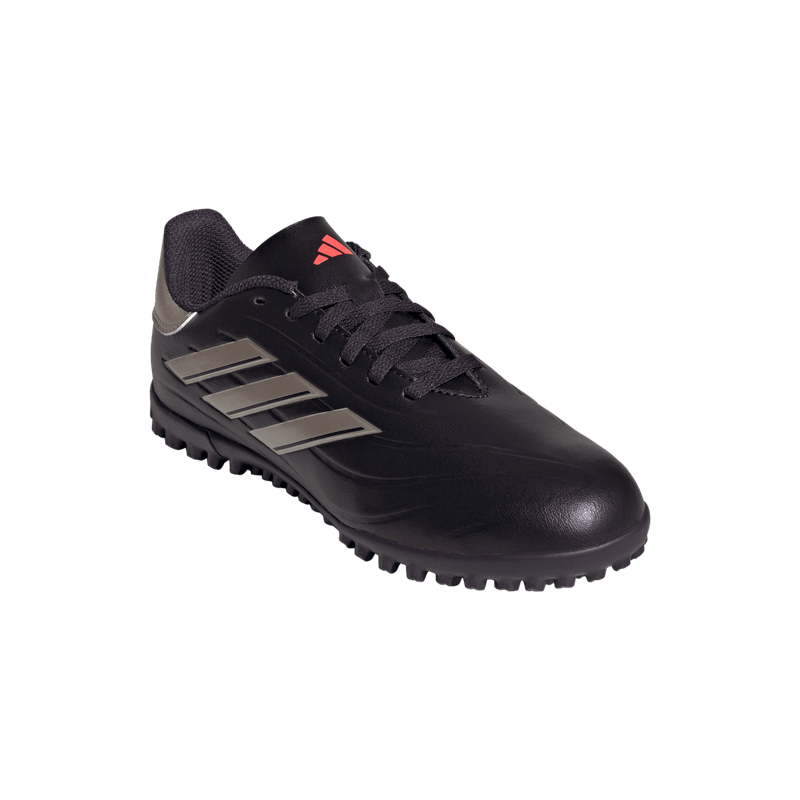 Guayos-adidas-para-niño-Copa-Pure-2-Club-Tf-J-para-futbol-color-morado.-Par-Alineados