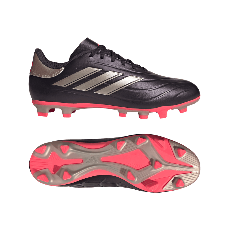 Guayos-adidas-para-hombre-Copa-Pure-2-Club-Fxg-para-futbol-color-morado.-Lateral-Y-Suela