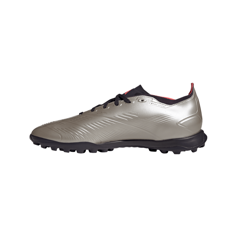 Guayos-adidas-para-hombre-Predator-League-Tf-para-futbol-color-gris.-Lateral-Interna-Izquierda