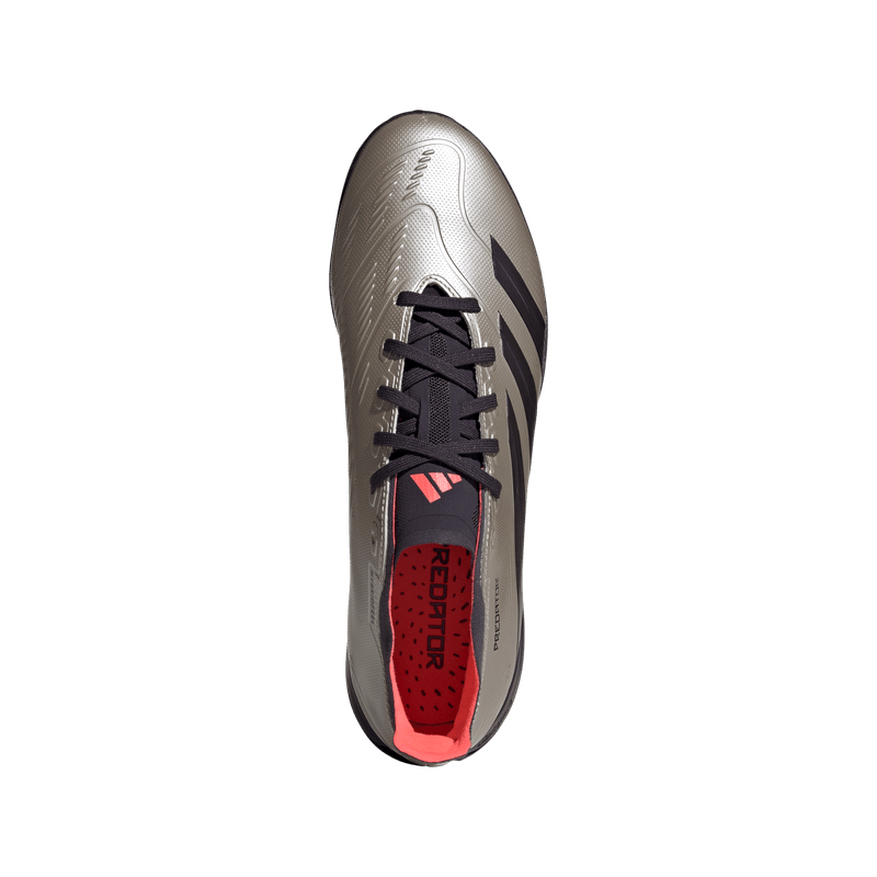 Guayos-adidas-para-hombre-Predator-League-Tf-para-futbol-color-gris.-Capellada