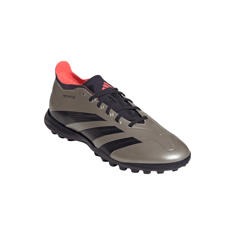 Guayos-adidas-para-hombre-Predator-League-Tf-para-futbol-color-gris.-Par-Alineados