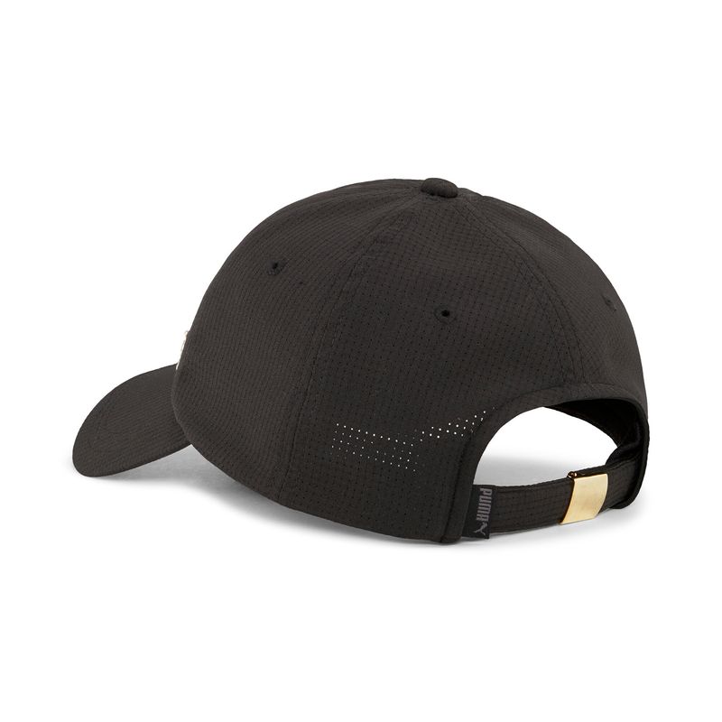 Gorra-puma-para-hombre-Soft-Gold-Metal-Cat-Cap-para-moda-color-negro.-Reverso-Sin-Modelo
