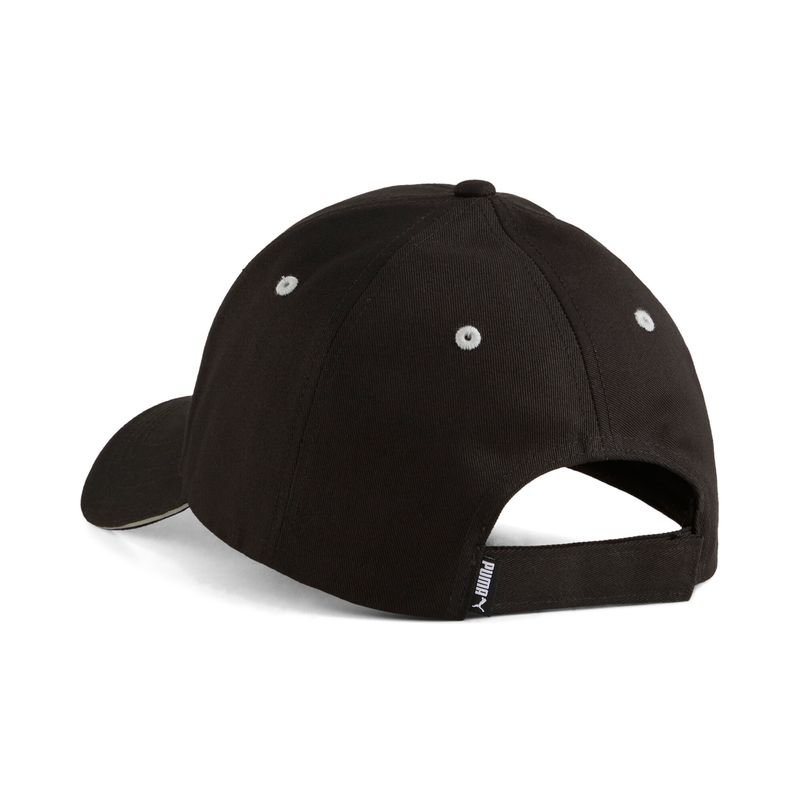 Gorra-puma-para-hombre-Puma-Squad-Cap-para-moda-color-negro.-Reverso-Sin-Modelo