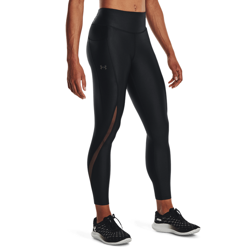 Licra-under-armour-para-mujer-Flyfast-Elite-Isochi-para-correr-color-negro.-Frente-Sin-Modelo