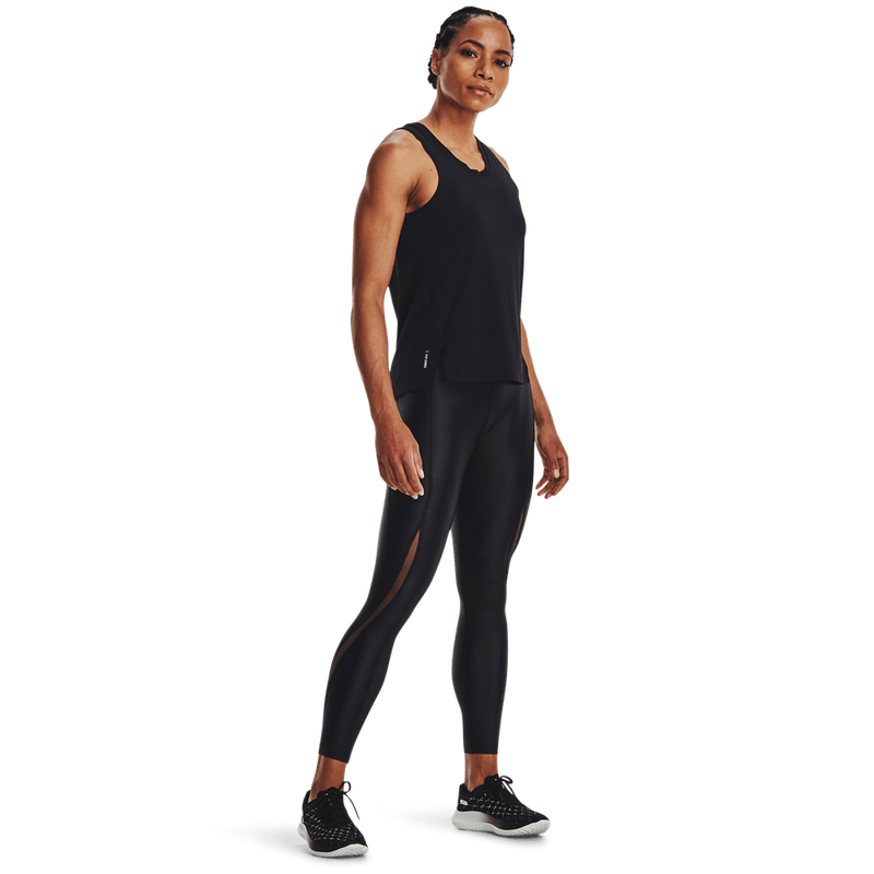 Licra-under-armour-para-mujer-Flyfast-Elite-Isochi-para-correr-color-negro.-Outfit-Completo