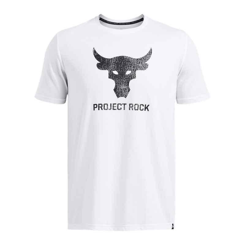 Camiseta-Manga-Corta-under-armour-para-hombre-Ua-Pjt-Rck-Payoff-Graphc-Ss-para-entrenamiento-color-blanco.-Frente-Sin-Modelo