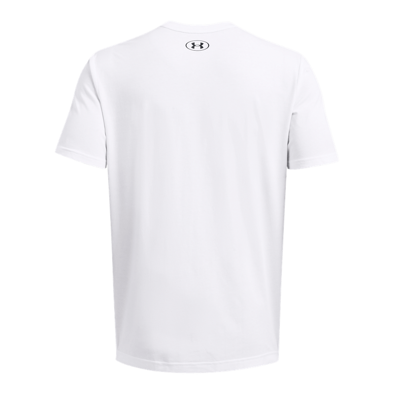 Camiseta-Manga-Corta-under-armour-para-hombre-Ua-Pjt-Rck-Payoff-Graphc-Ss-para-entrenamiento-color-blanco.-Reverso-Sin-Modelo