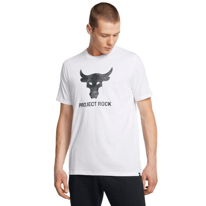 Camiseta-Manga-Corta-under-armour-para-hombre-Ua-Pjt-Rck-Payoff-Graphc-Ss-para-entrenamiento-color-blanco.-Frente-Sin-Modelo