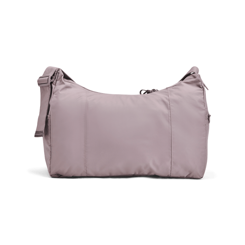 Maletin-under-armour-para-mujer-Ua-Studio-Slouchy-Duffle-para-entrenamiento-color-gris.-Reverso-Sin-Modelo