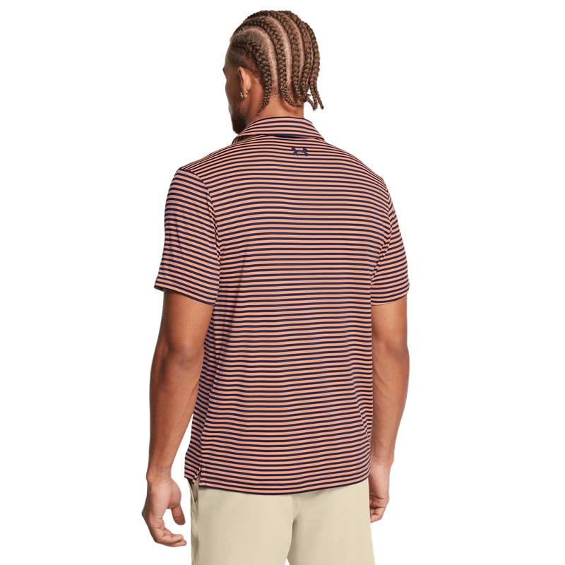 Camiseta-Manga-Corta-under-armour-para-hombre-Ua-Playoff-3.0-Stripe-Polo-para-golf-color-azul.-Reverso-Sin-Modelo