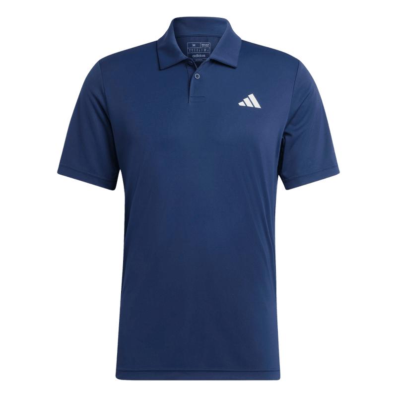 Polo-adidas-para-hombre-Club-Polo-para-tenis-color-azul.-Lateral-Sobre-Modelo