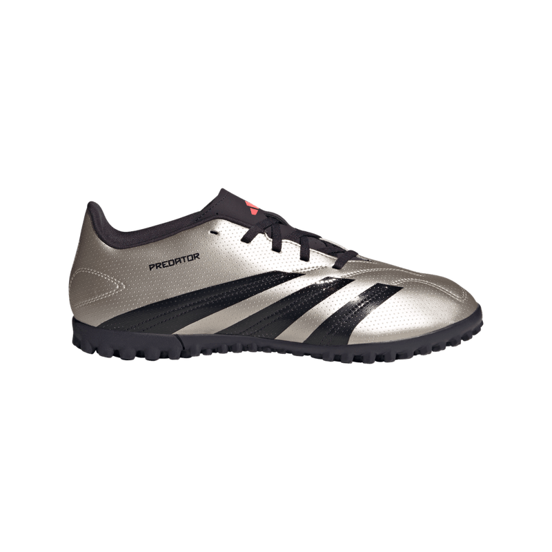 Guayos-adidas-para-hombre-Predator-Club-Tf-para-futbol-color-gris.-Lateral-Externa-Derecha