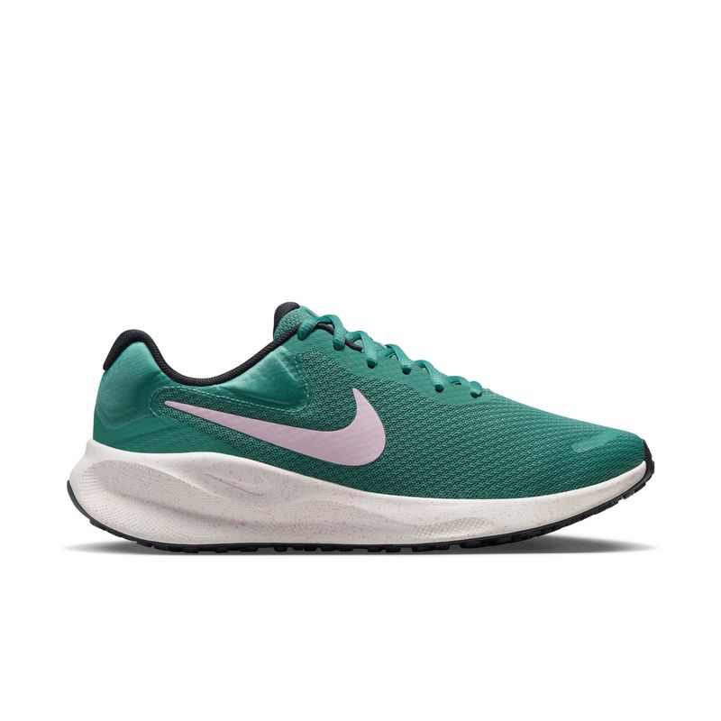 Nike W Nike Revolution Tenis verde de mujer para correr