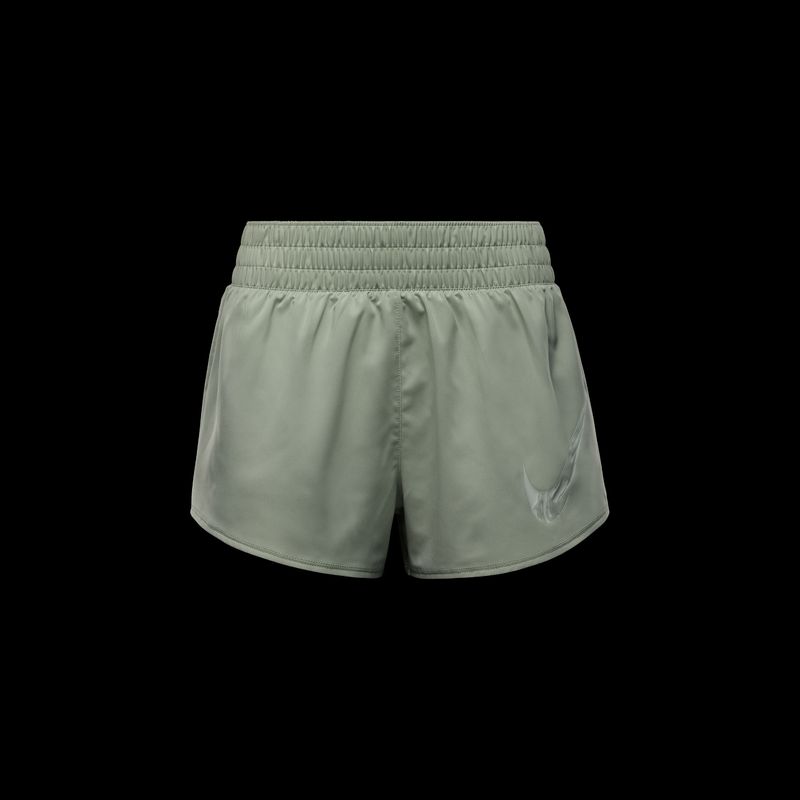 Pantaloneta-nike-para-mujer-W-Nk-One-Swh-Hb-Df-Mr-Br-Srt-para-correr-color-verde.-Frente-Sin-Modelo