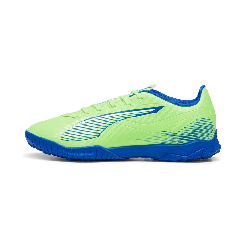 Guayos-puma-para-hombre-Ultra-5-Play-Tt-para-futbol-color-amarillo.-Lateral-Interna-Derecha