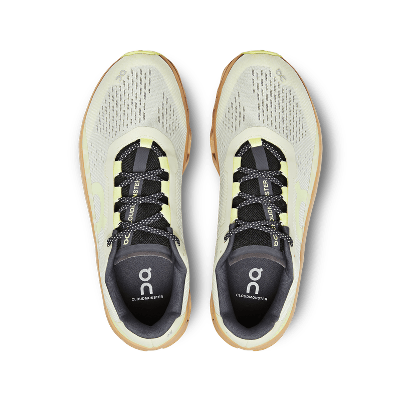 Tenis-on-para-hombre-Cloudmonster-para-correr-color-blanco.-Capellada