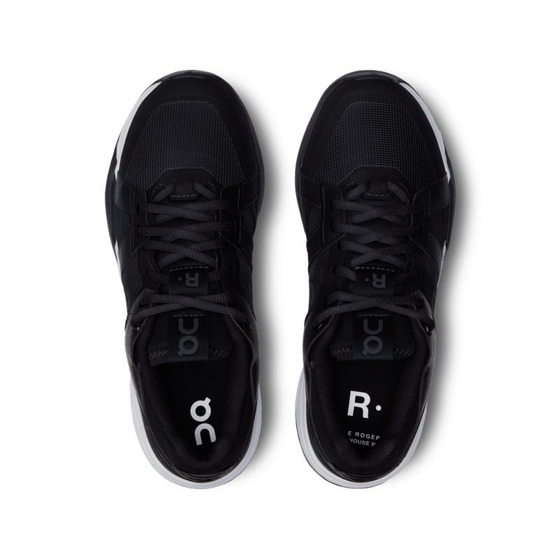 Tenis-on-para-mujer-The-Roger-Clubhouse-Pro-para-tenis-color-negro.-Capellada