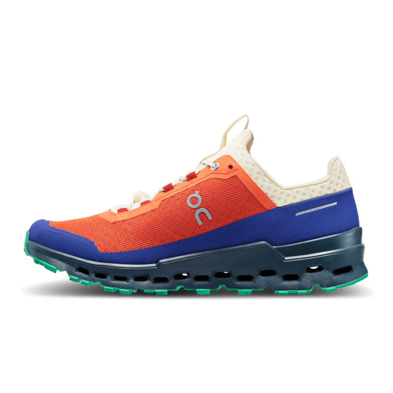 Tenis-on-para-hombre-Cloudultra-para-outdoor-color-naranja.-Lateral-Interna-Izquierda