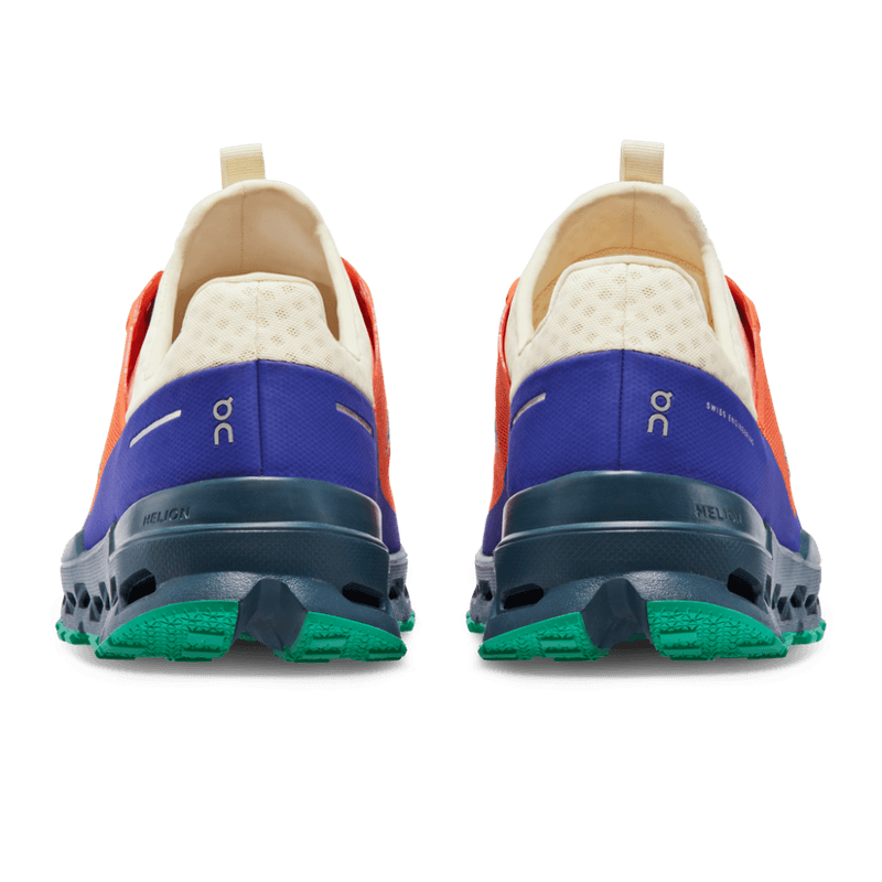 Tenis-on-para-hombre-Cloudultra-para-outdoor-color-naranja.-Talon