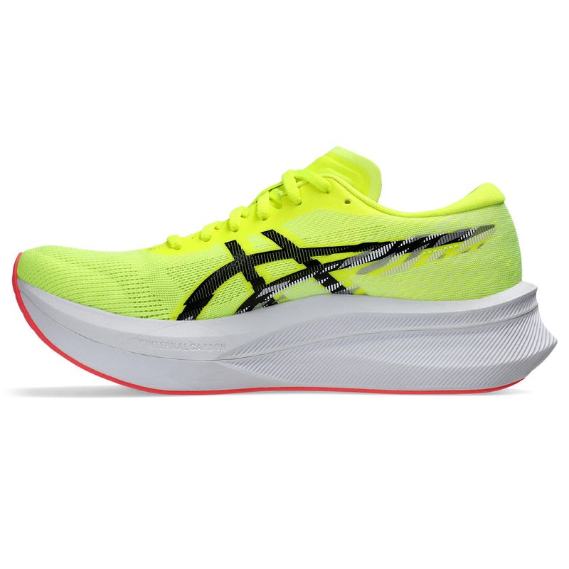 Tenis-asics-para-mujer-Magic-Speed-4-para-correr-color-amarillo.-Lateral-Externa-Izquierda
