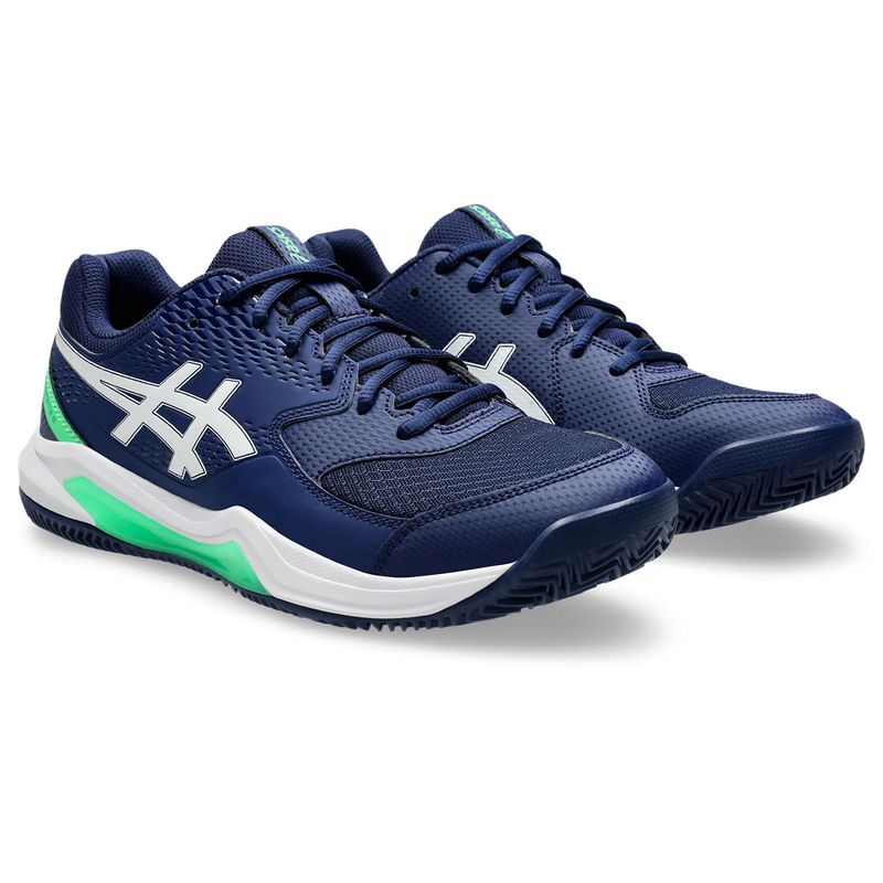 Tenis-asics-para-hombre-Gel-Dedicate-8-Clay-para-tenis-color-azul.-Par-Alineados