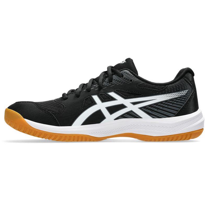 Tenis-asics-para-hombre-Upcourt-6-para-indoor-color-negro.-Lateral-Externa-Izquierda