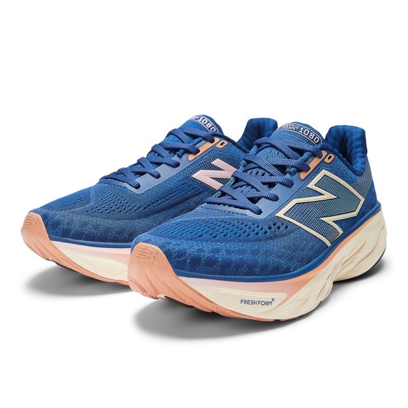 Tenis-new-balance-para-mujer-1080-V14-para-correr-color-azul.-Pares-Diagonal-Derecha