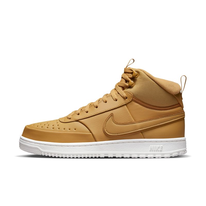 Tenis-nike-para-hombre-Nike-Court-Vision-Mid-Wntr-para-moda-color-amarillo.-Lateral-Externa-Izquierda