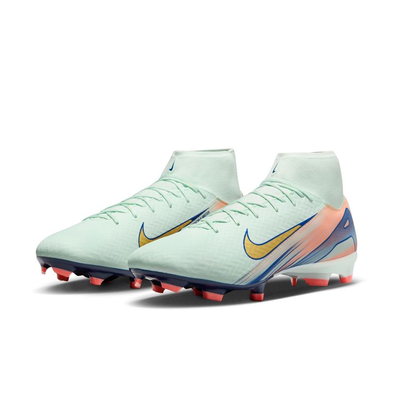 Guayos-nike-para-hombre-Zm-Superfly-10-Acad-Mds-Fg-Mg-para-futbol-color-verde.-Par-Alineados