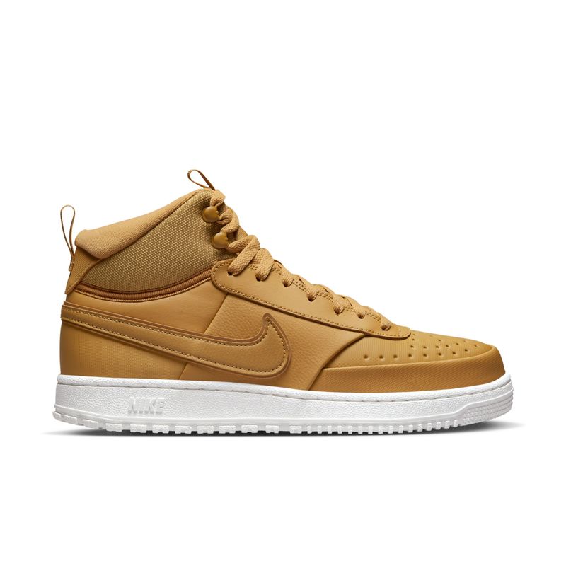 Tenis-nike-para-hombre-Nike-Court-Vision-Mid-Wntr-para-moda-color-amarillo.-Lateral-Externa-Derecha