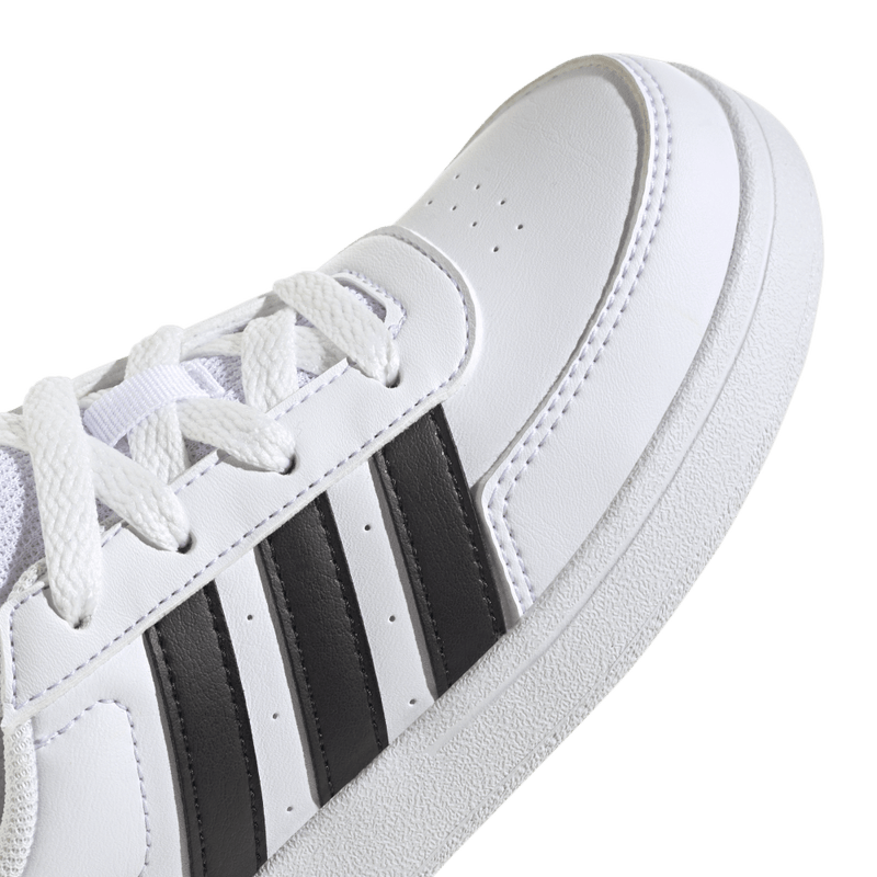 Tenis-adidas-unisex-Breaknet-2.0-K-para-tenis-color-blanco.-Par-Laterales