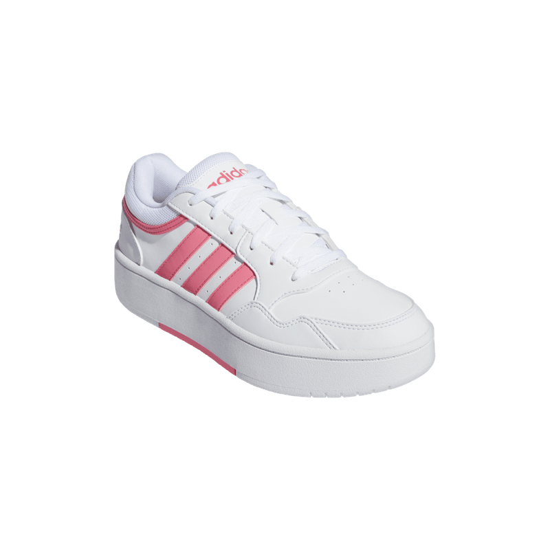 Tenis-adidas-para-mujer-Hoops-3.0-Bold-W-para-baloncesto-color-blanco.-Suela