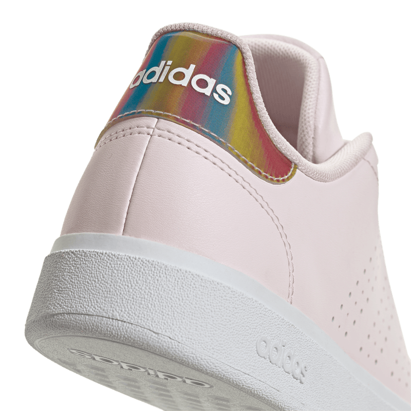 Tenis-adidas-para-mujer-Advantage-Base-2.0-para-moda-color-rosado.-Par-Laterales