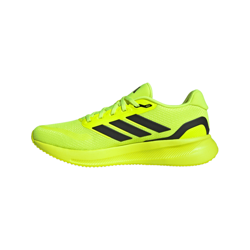 Tenis-adidas-para-hombre-Runfalcon-5-para-correr-color-verde.-Lateral-Externa-Derecha
