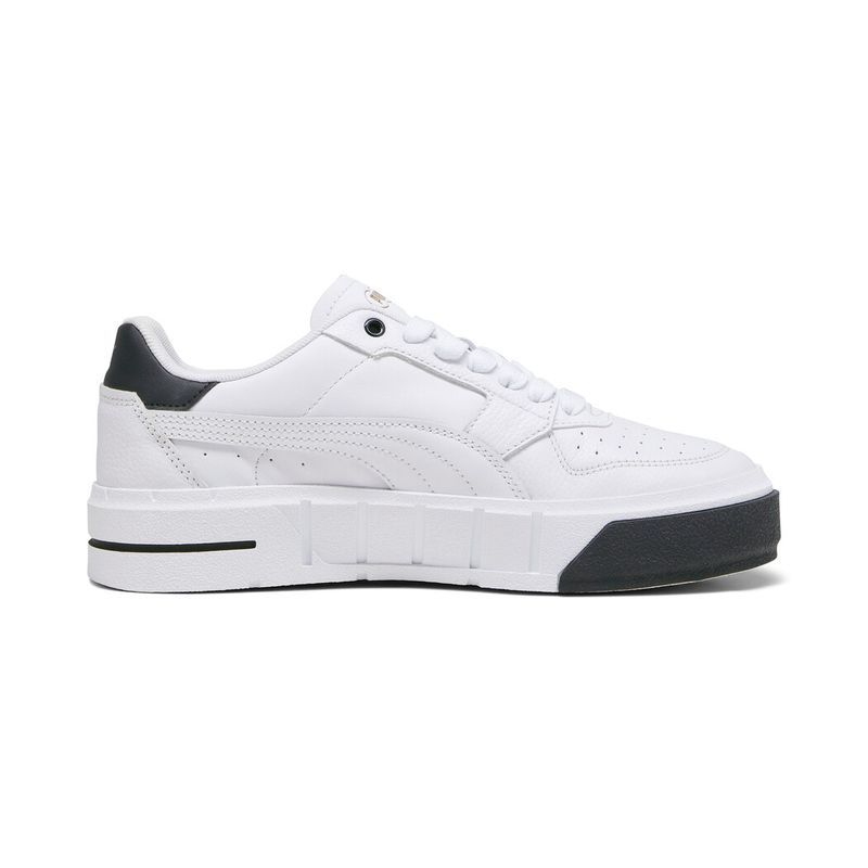 Tenis-puma-para-mujer-Puma-Cali-Court-Lth-Wns-para-moda-color-blanco.-Lateral-Externa-Derecha