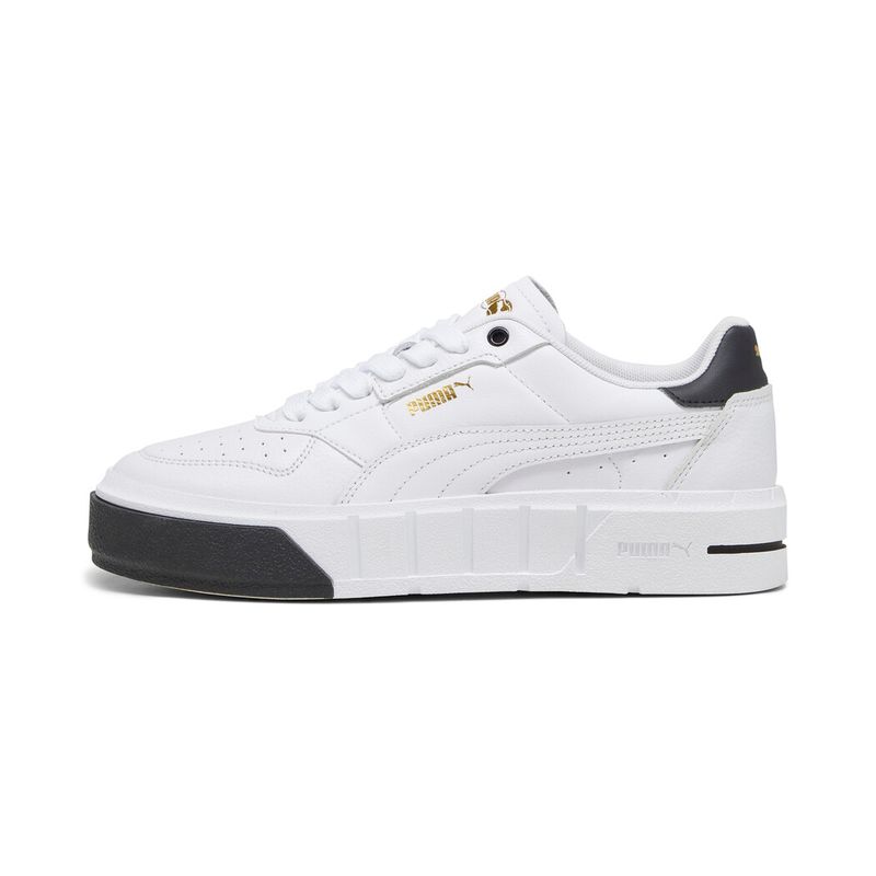 Tenis-puma-para-mujer-Puma-Cali-Court-Lth-Wns-para-moda-color-blanco.-Lateral-Interna-Derecha