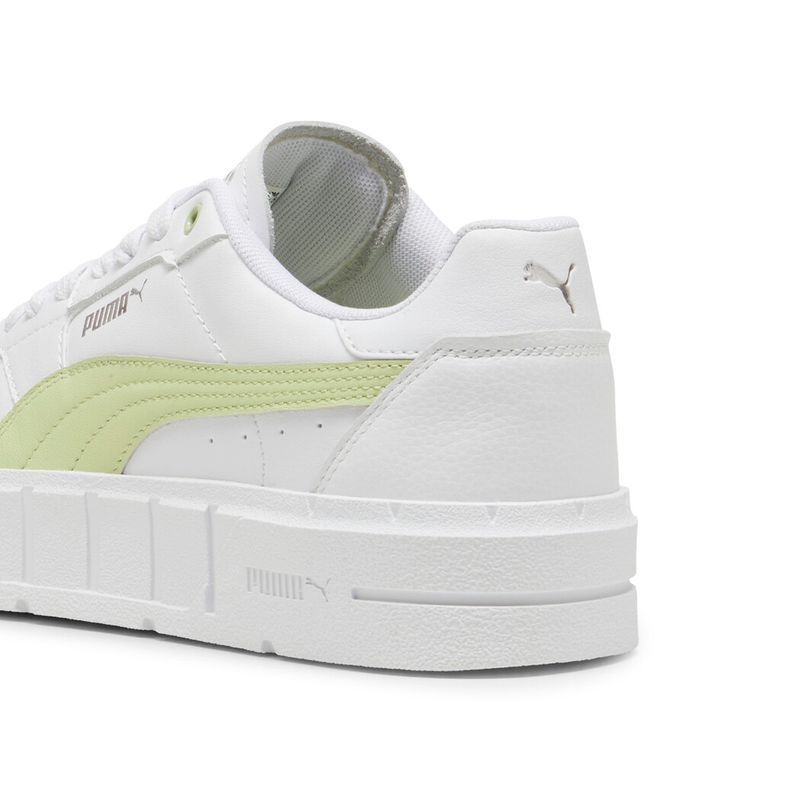 Tenis-puma-para-mujer-Puma-Cali-Court-Lth-Wns-para-moda-color-blanco.-Talon