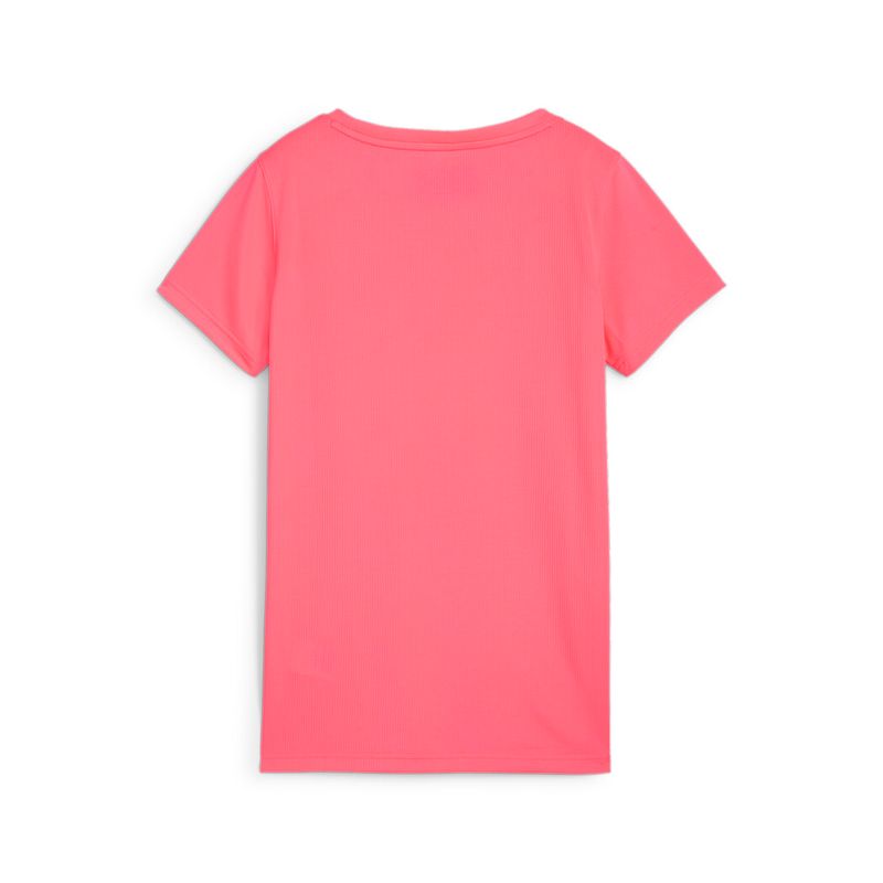 Camiseta-Manga-Corta-puma-para-mujer-Performance-Tee-W-para-entrenamiento-color-rosado.-Reverso-Sin-Modelo