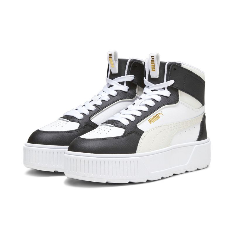 Tenis-puma-para-mujer-Karmen-Rebelle-Mid-Wns-para-moda-color-blanco.-Par-Alineados