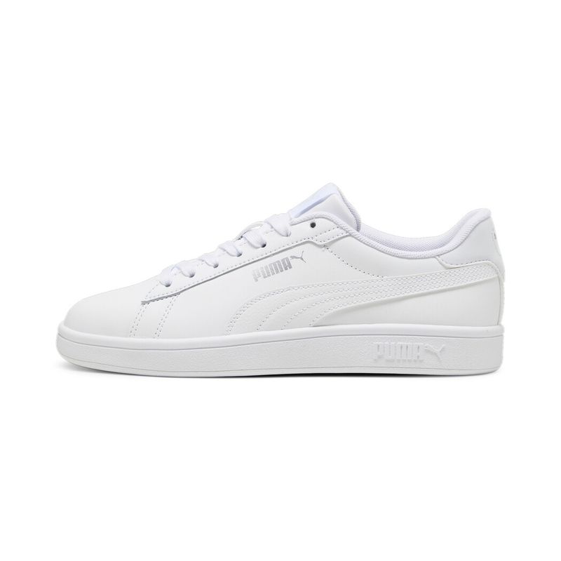 Tenis-puma-para-mujer-Puma-Smash-3.0-L-Wns-para-moda-color-blanco.-Lateral-Interna-Derecha