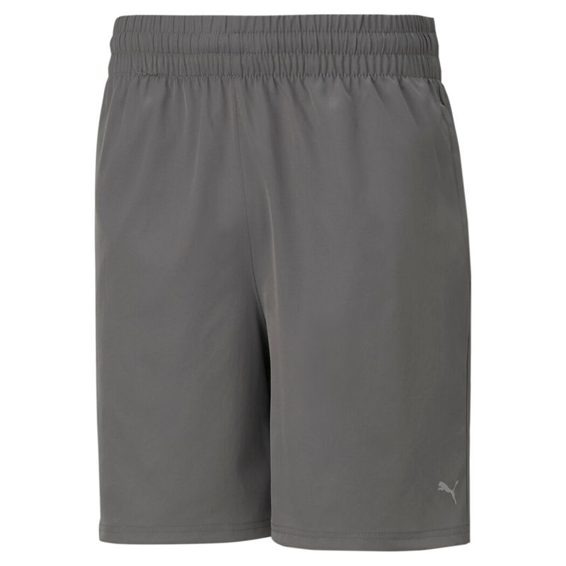 Pantaloneta-puma-para-hombre-Performance-Woven-7-Short-M-para-entrenamiento-color-gris.-Frente-Sin-Modelo